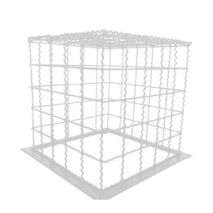 Grade de proteção Branca Quadrada