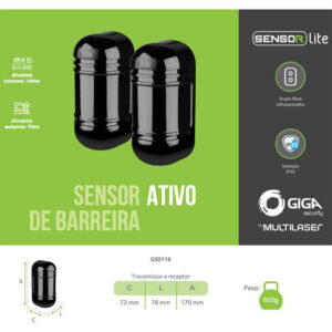 Sensor Ativo de Barreira Giga