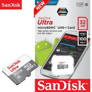 Cartão Sandisk Ultra MicroSDXC 32GB