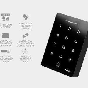 Controle de Acesso CA1000 Touch AGL
