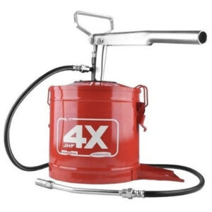 Bomba Manual para Graxa com Reservatório para 7 Kg