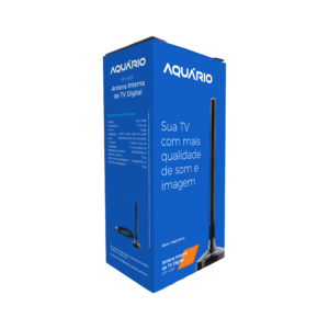 Antena Interna de TV Digital Aquário