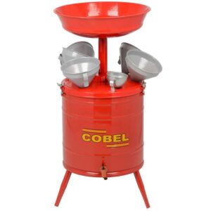 Pingadeira com Tripé de 25 Litros com 6 Funis