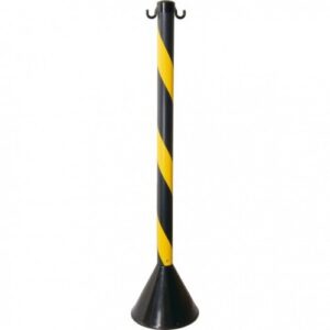 Pedestal Plástico Zebrado 90cm Desmontado